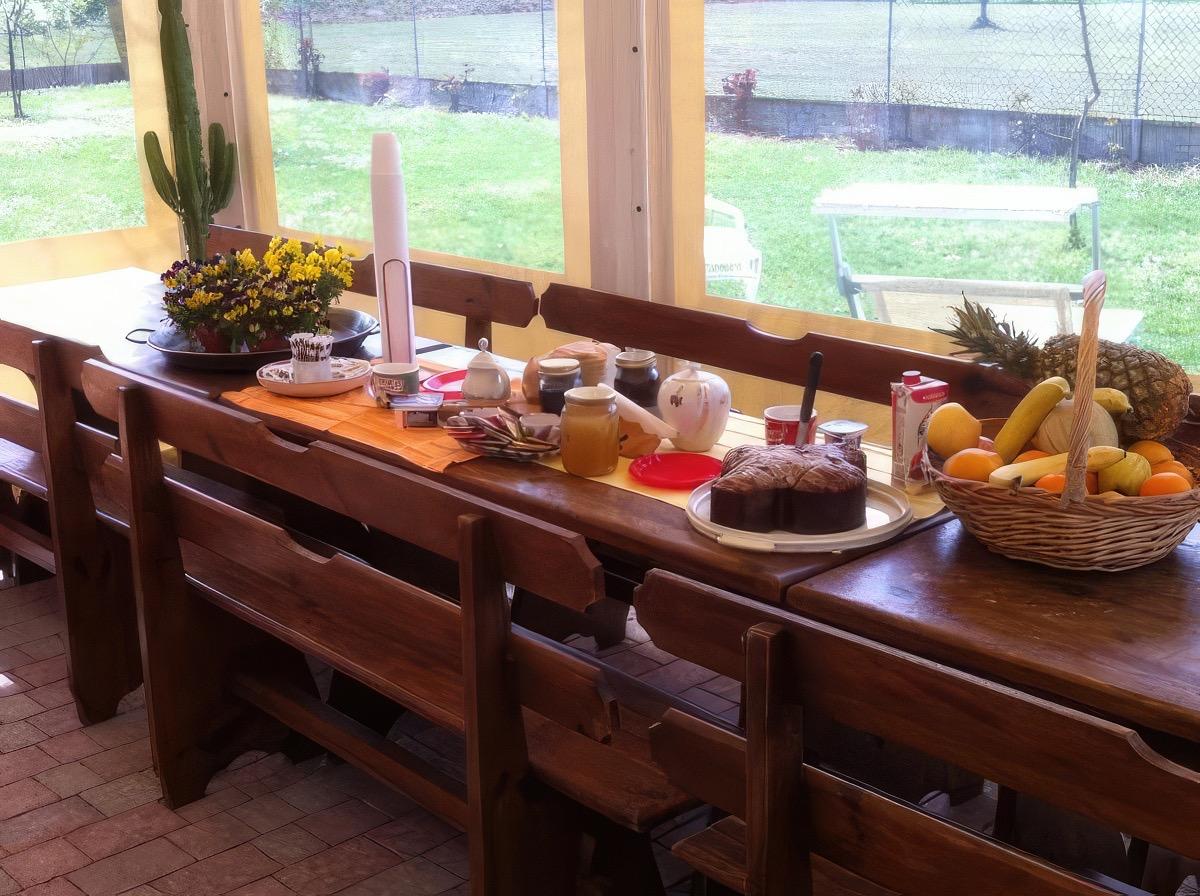La colazione di B&B ALL'ALBA