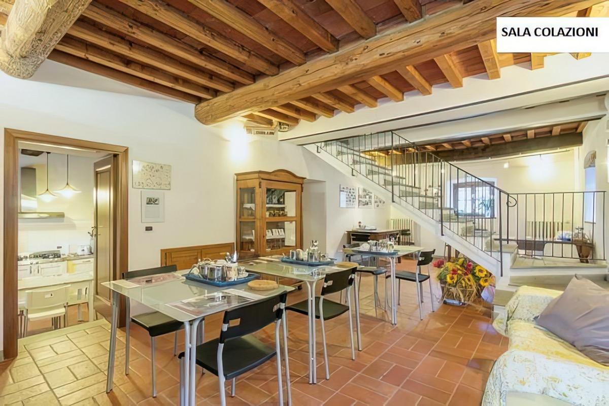 La colazione di B&B CASA PODERE SAN FIRENZE E AFFITTI BREVI