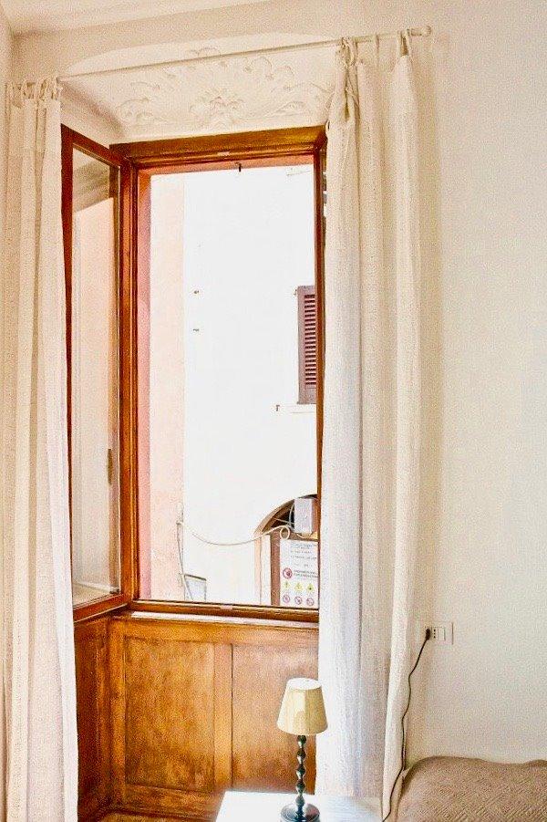 Affaccio dalla zona notte