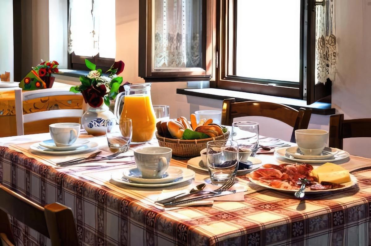 La colazione di CASA ALLA STANGA