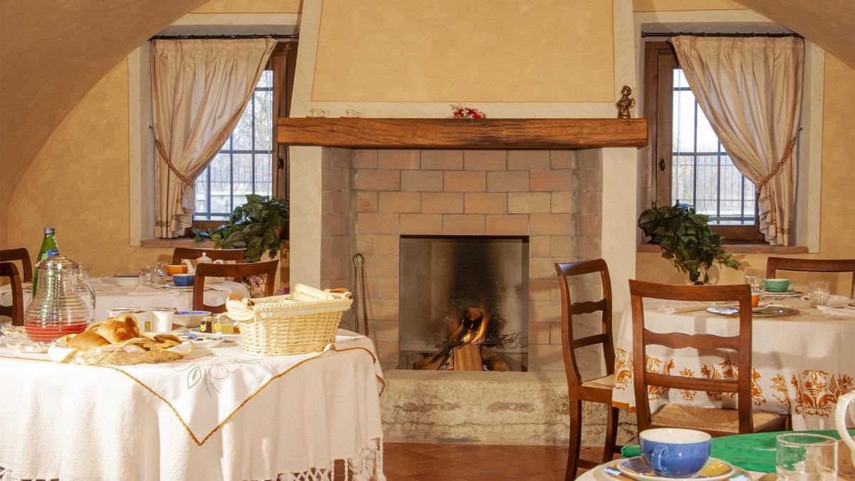 La colazione di AGRITURISMO MACESINA