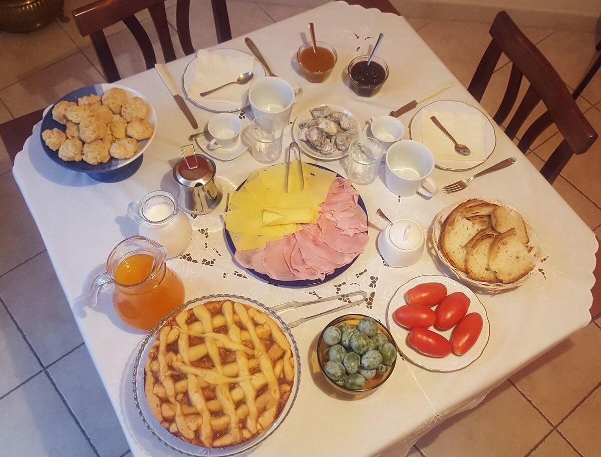 La colazione di B&B PONTE DEL DIAVOLO