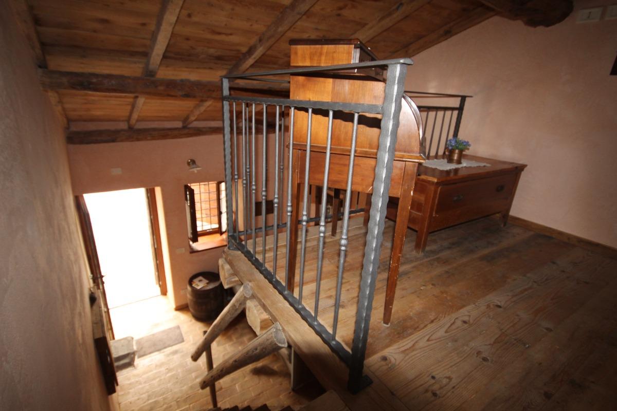 Soppalco co letto matrimoniale