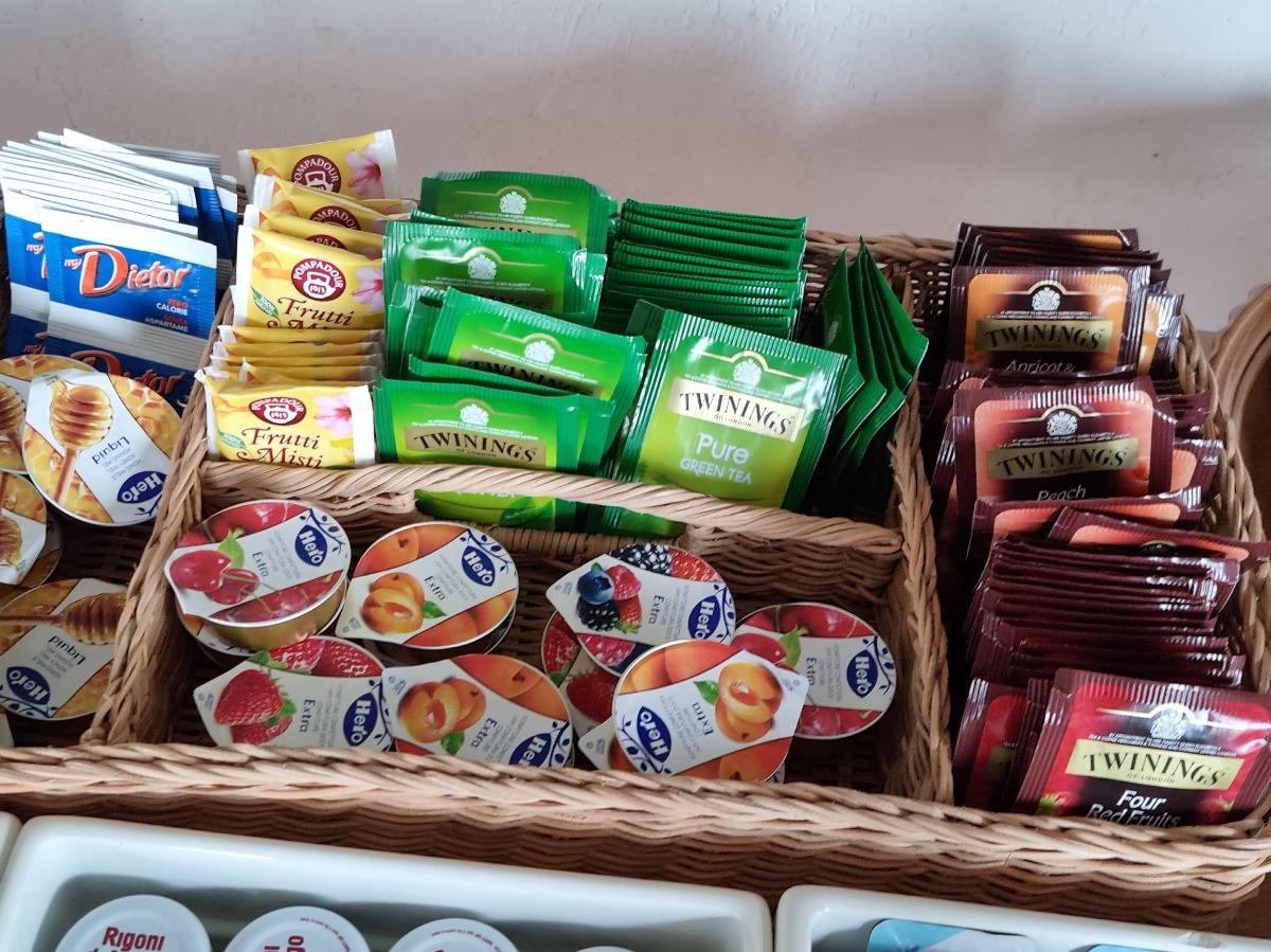 La colazione di LA TERRAZZA SUI FIESCHI