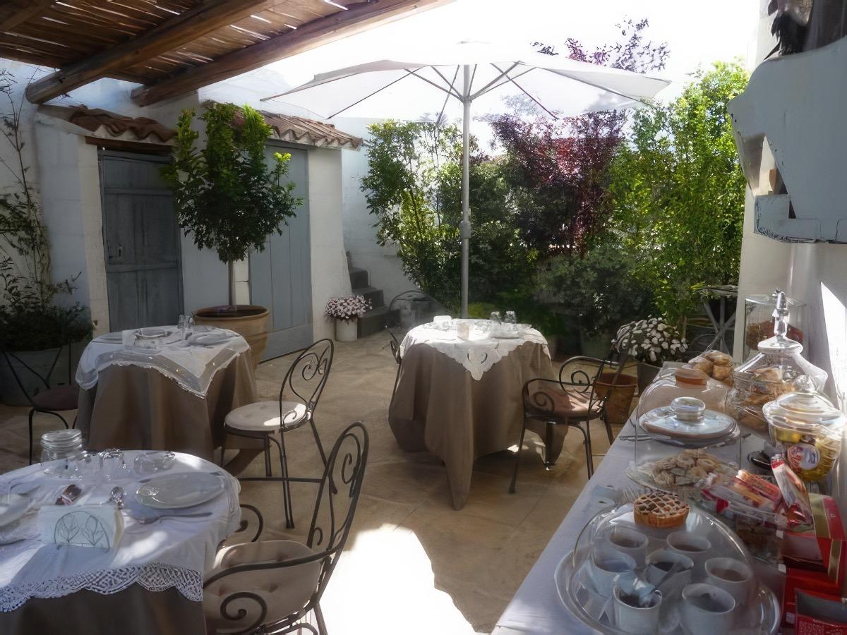 La colazione di B&B CORTILE FONDO NOCE