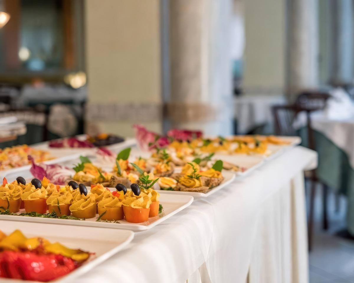 Il ristorante di HOTEL VILLA DEI FIORI