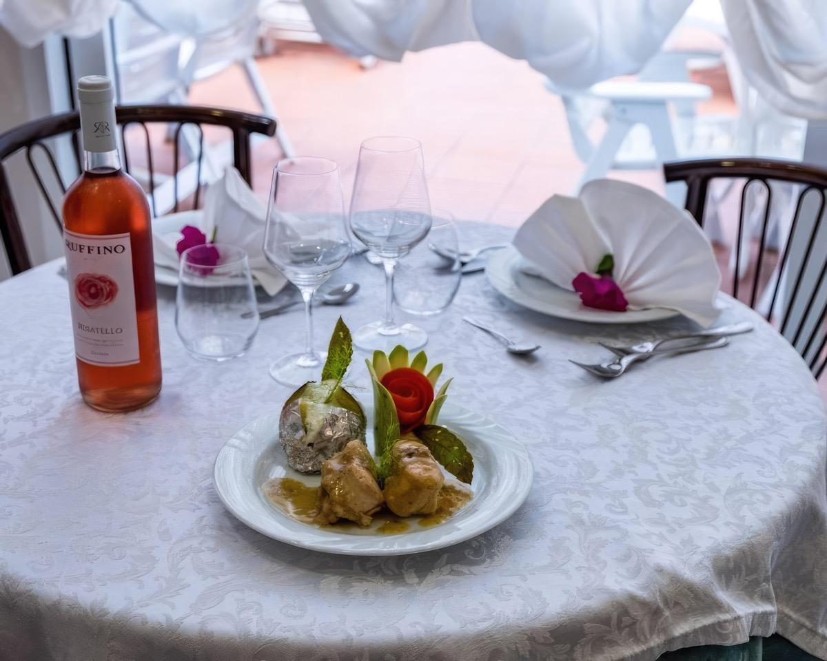 Il ristorante di HOTEL VILLA DEI FIORI