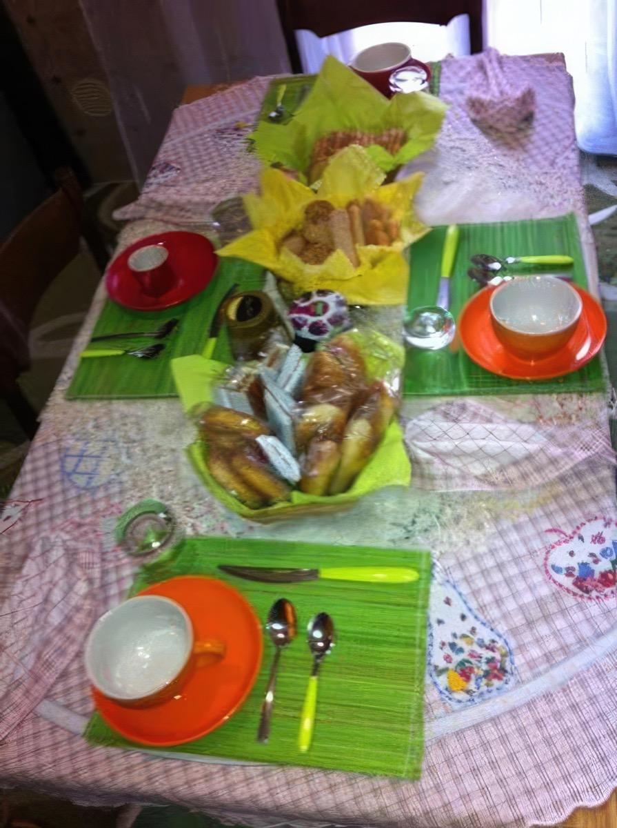 La colazione di B&B CA' BIANCA