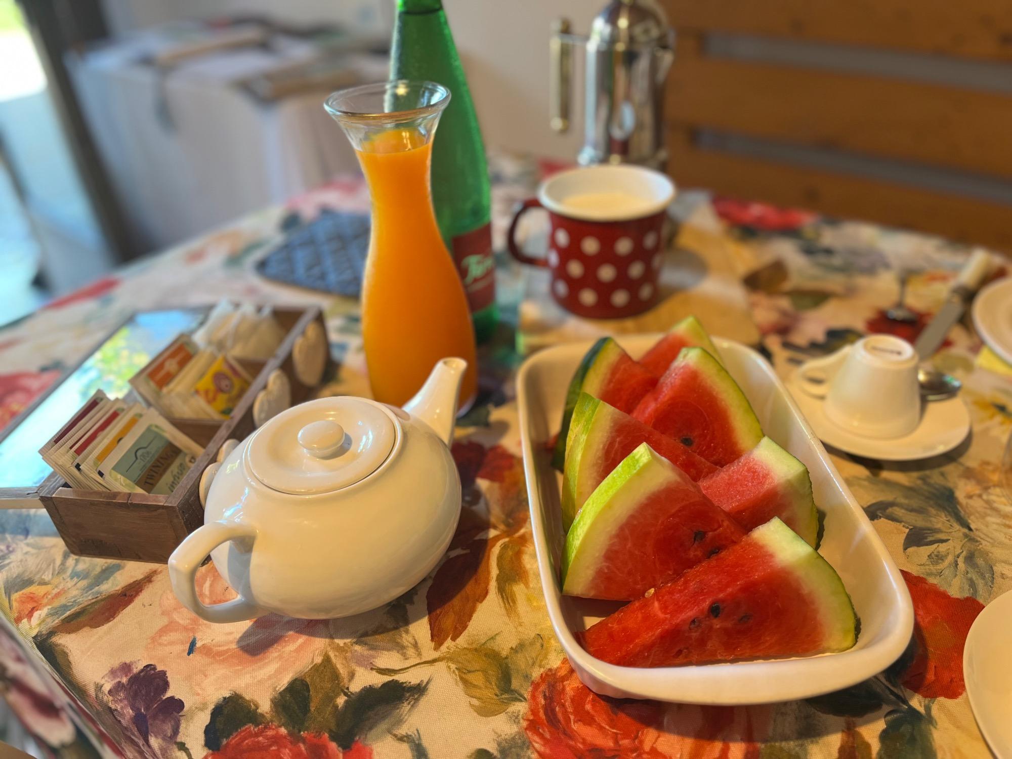 La colazione di B&B CASA CERVADE