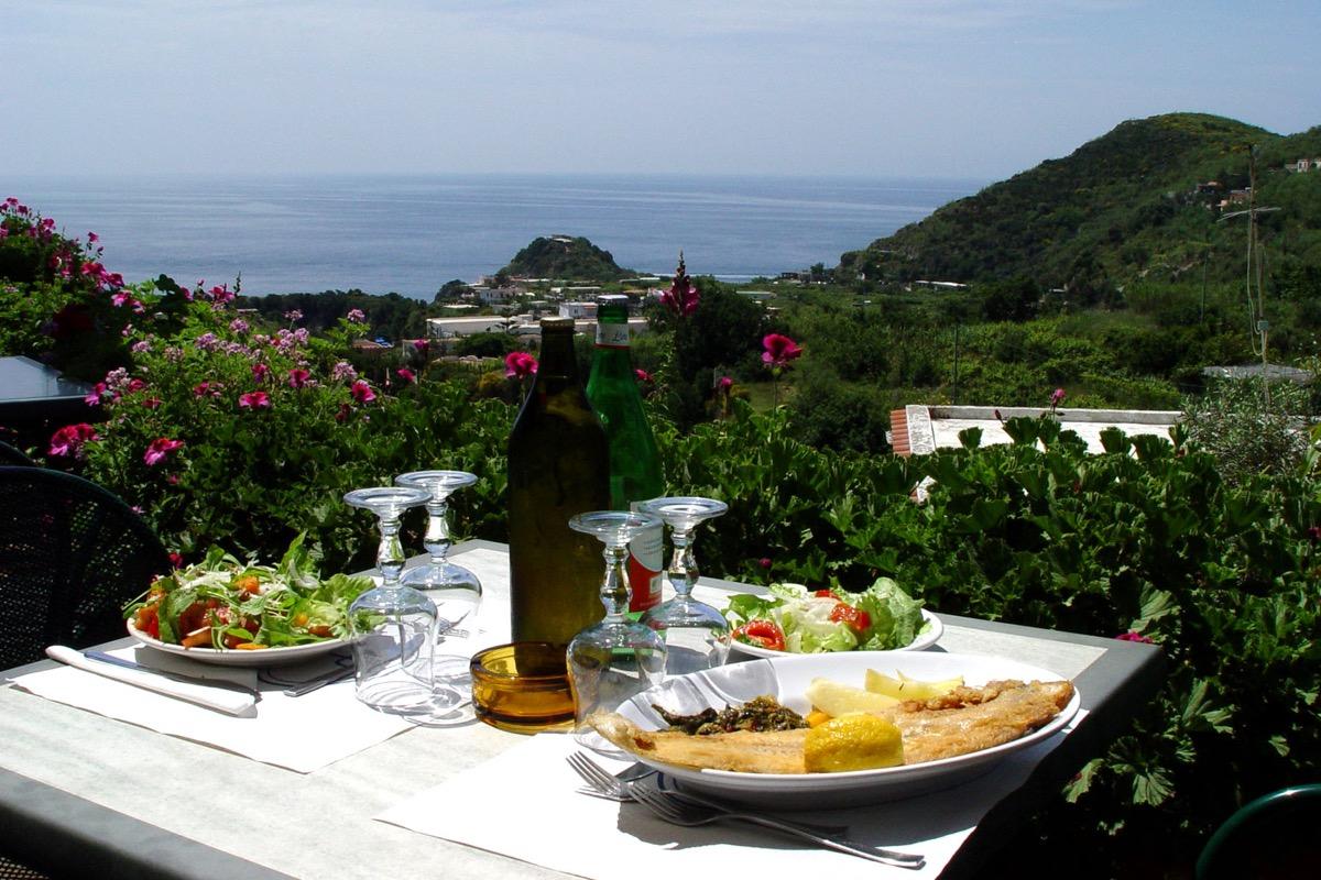 Il ristorante di PENSIONE CASA GENNARO