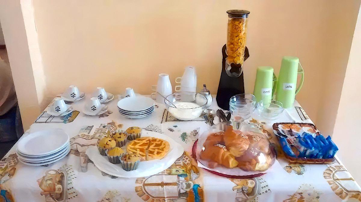 La colazione di B&B LE PALME