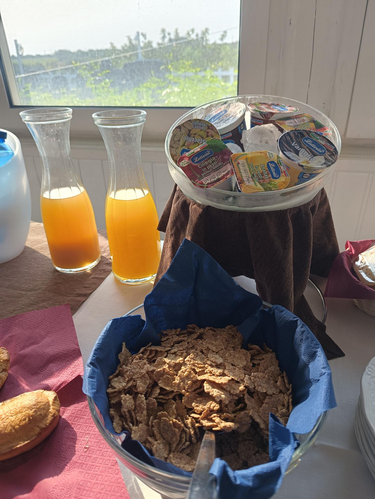 La colazione di MASSERIA SANTA CECILIA
