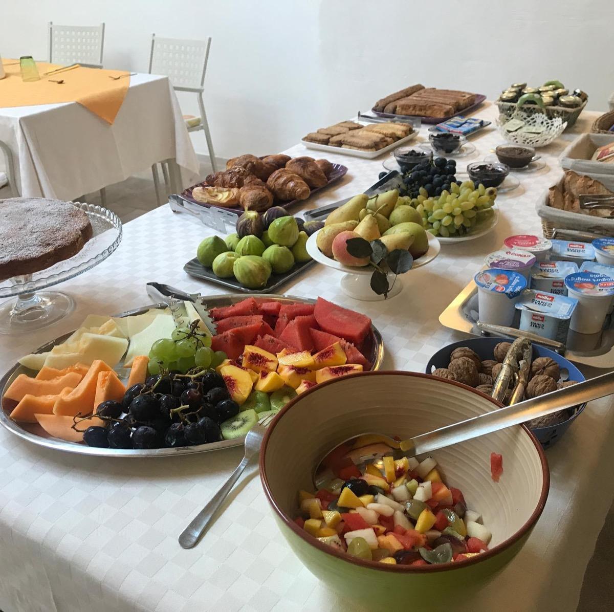 La colazione di MASSERIA LA TOFALA