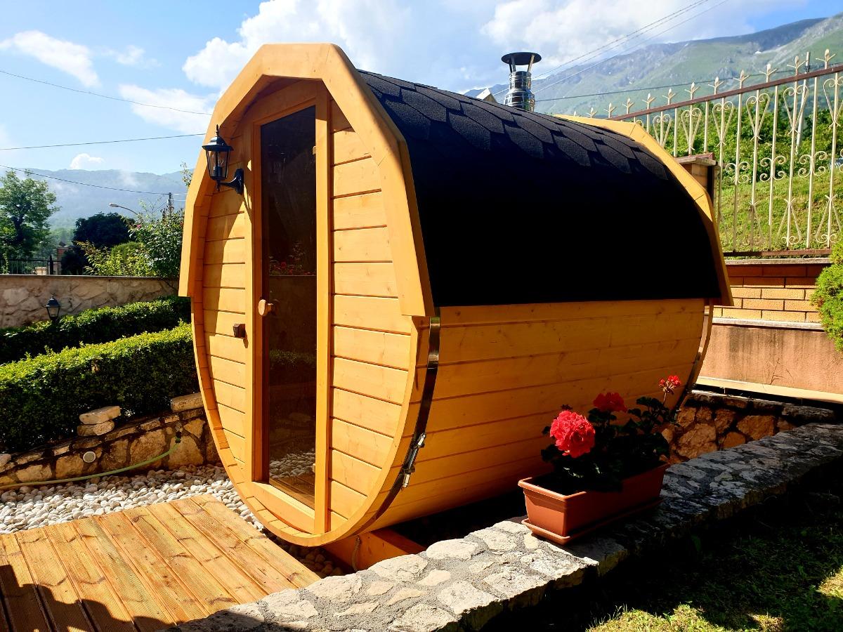 SAUNA ESTERNA (servizio extra)