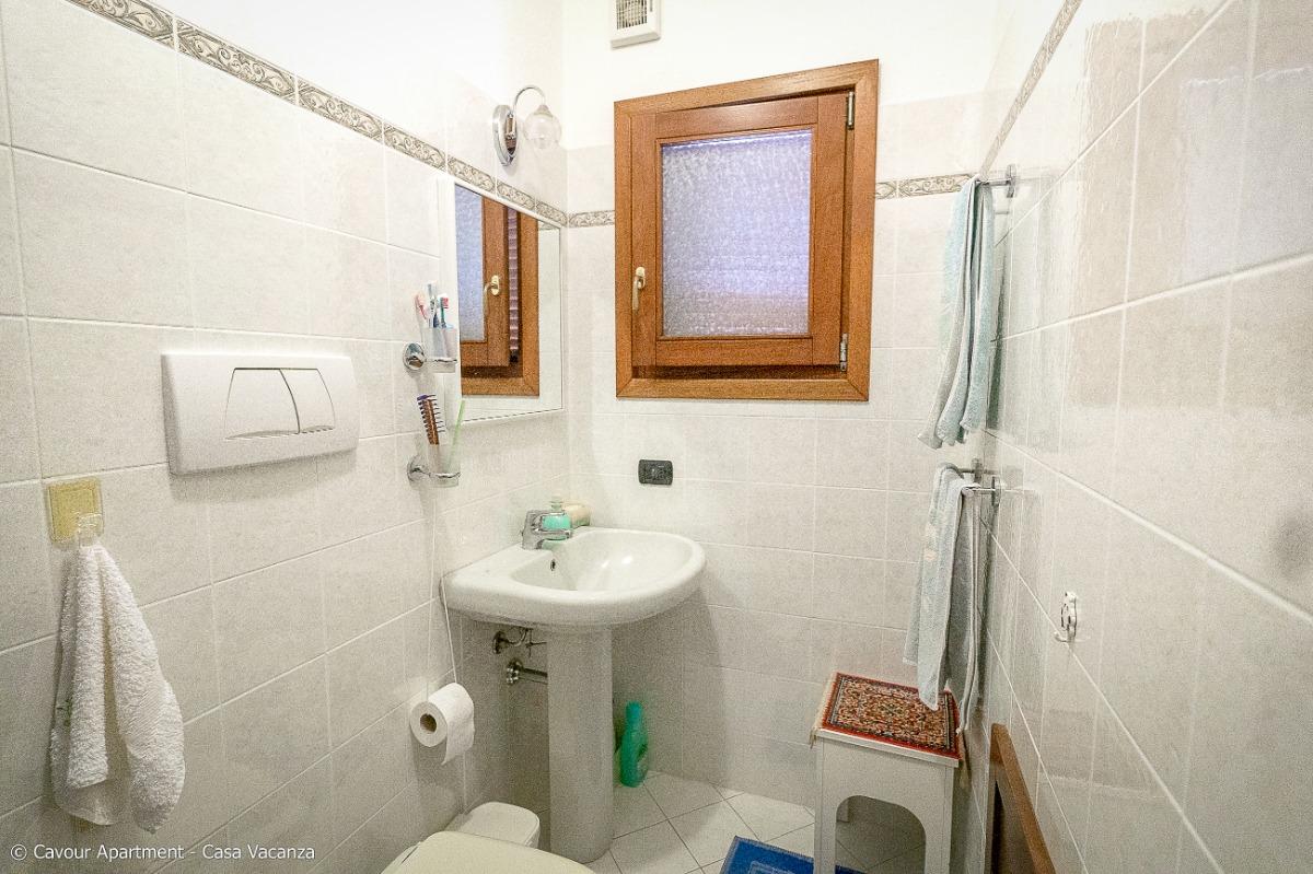 Bagno con Doccia Appartamento E Via Cavour