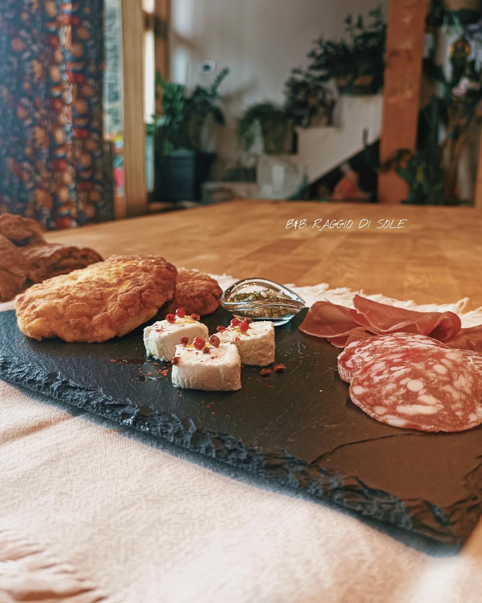 La colazione di B&B RAGGIO DI SOLE