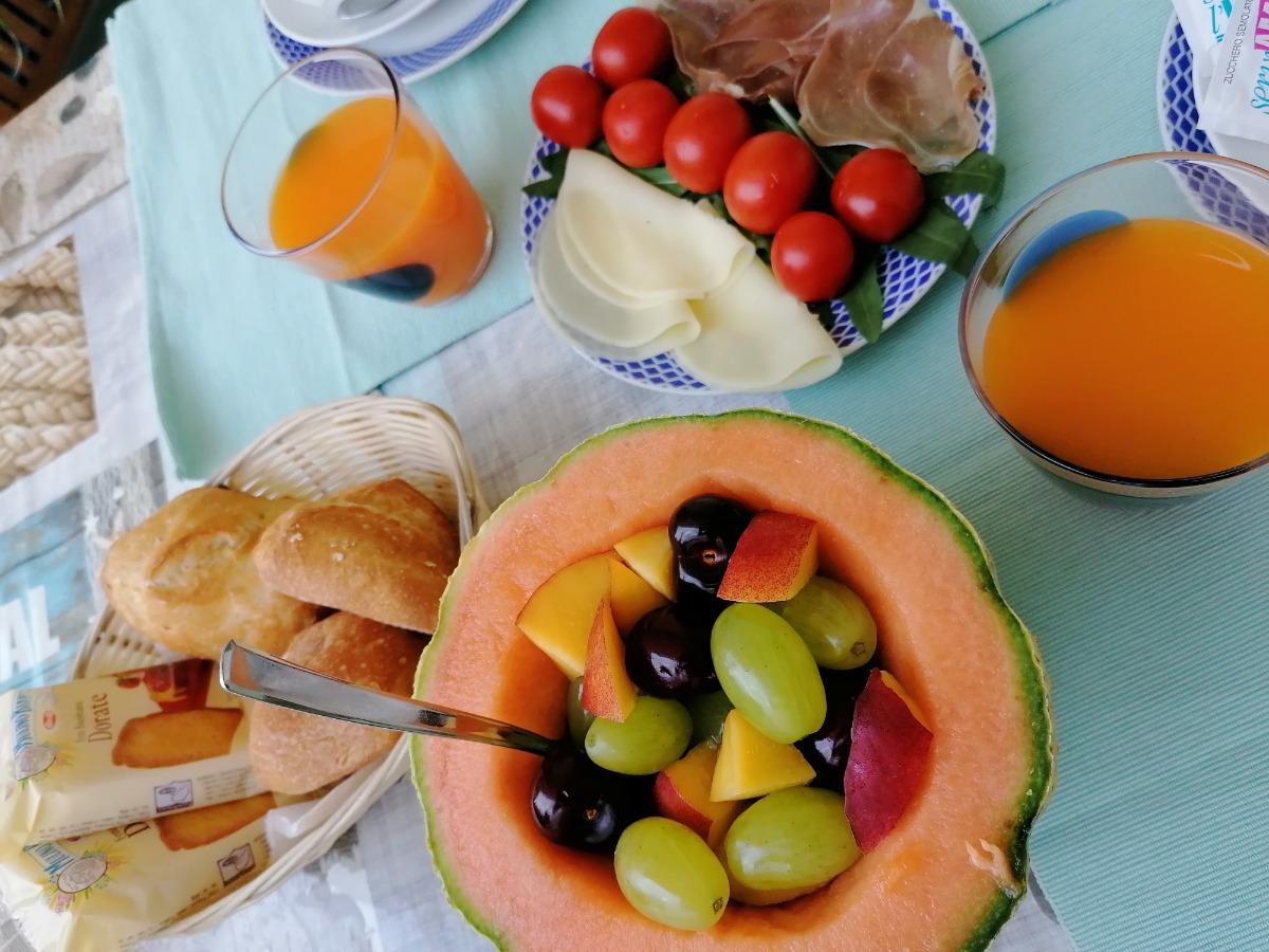 La colazione di B&B VENUS-INN RESIDENCE