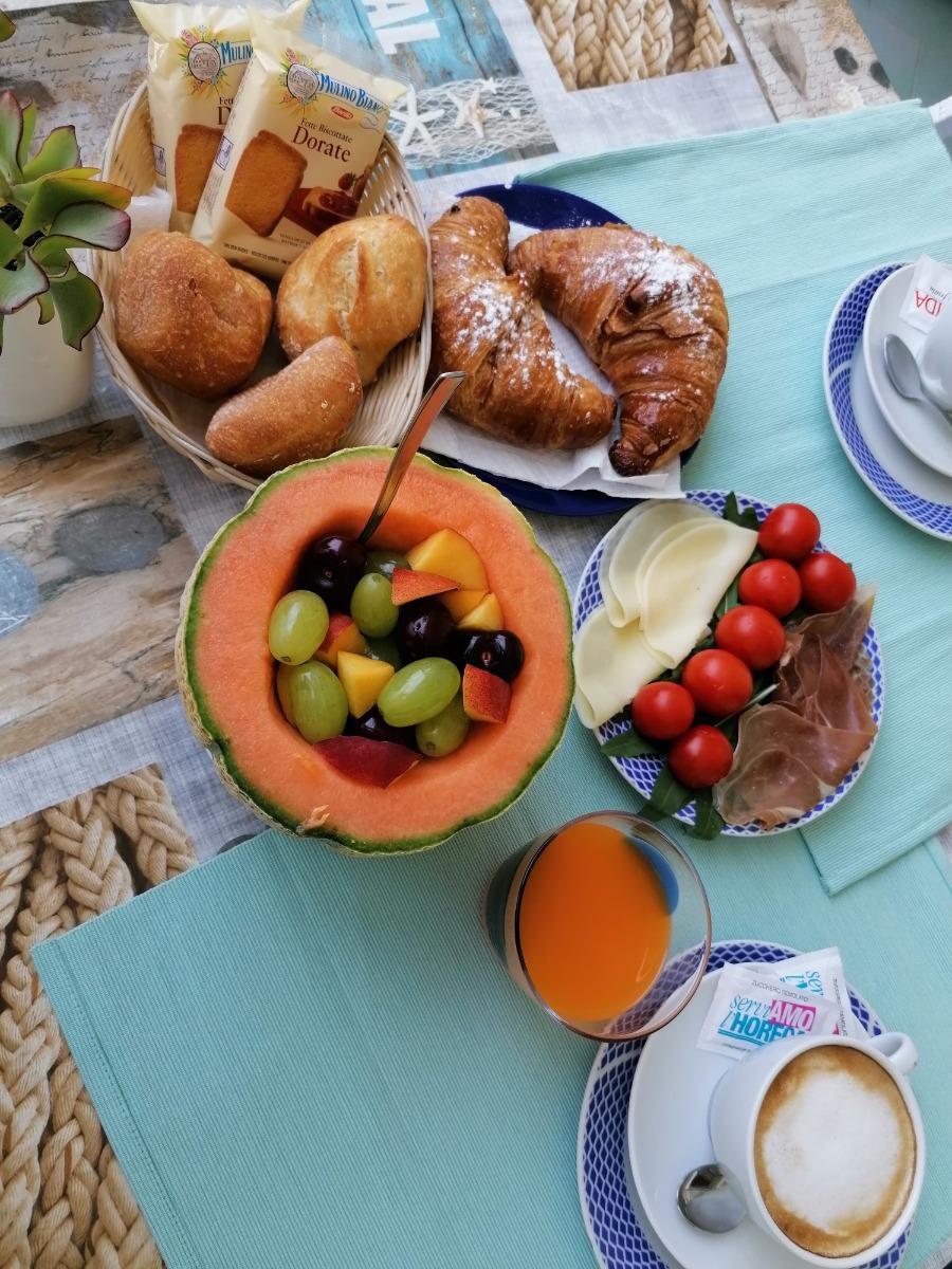 La colazione di B&B VENUS-INN RESIDENCE