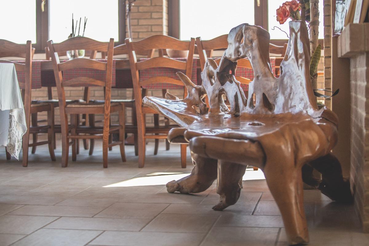 Particolare sala colazioni