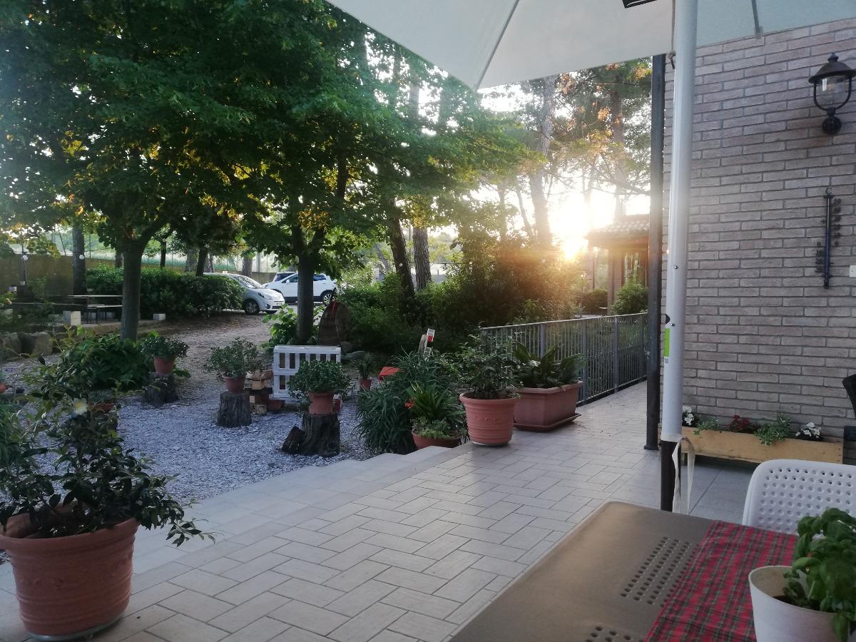 Terrazza ingresso B&B