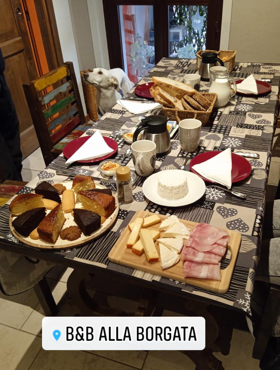 La colazione di ALLA BORGATA