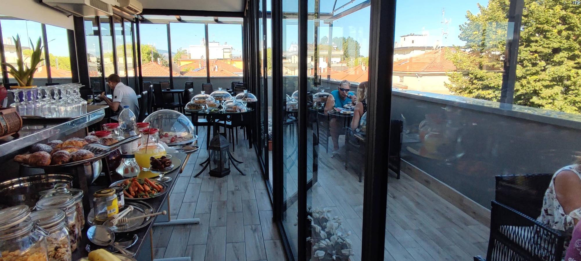 Hotel Memory Rimini veranda