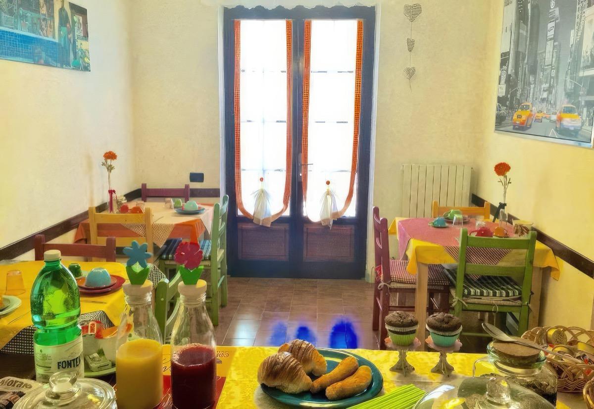 La colazione di B&B IL VIAGGIATORE