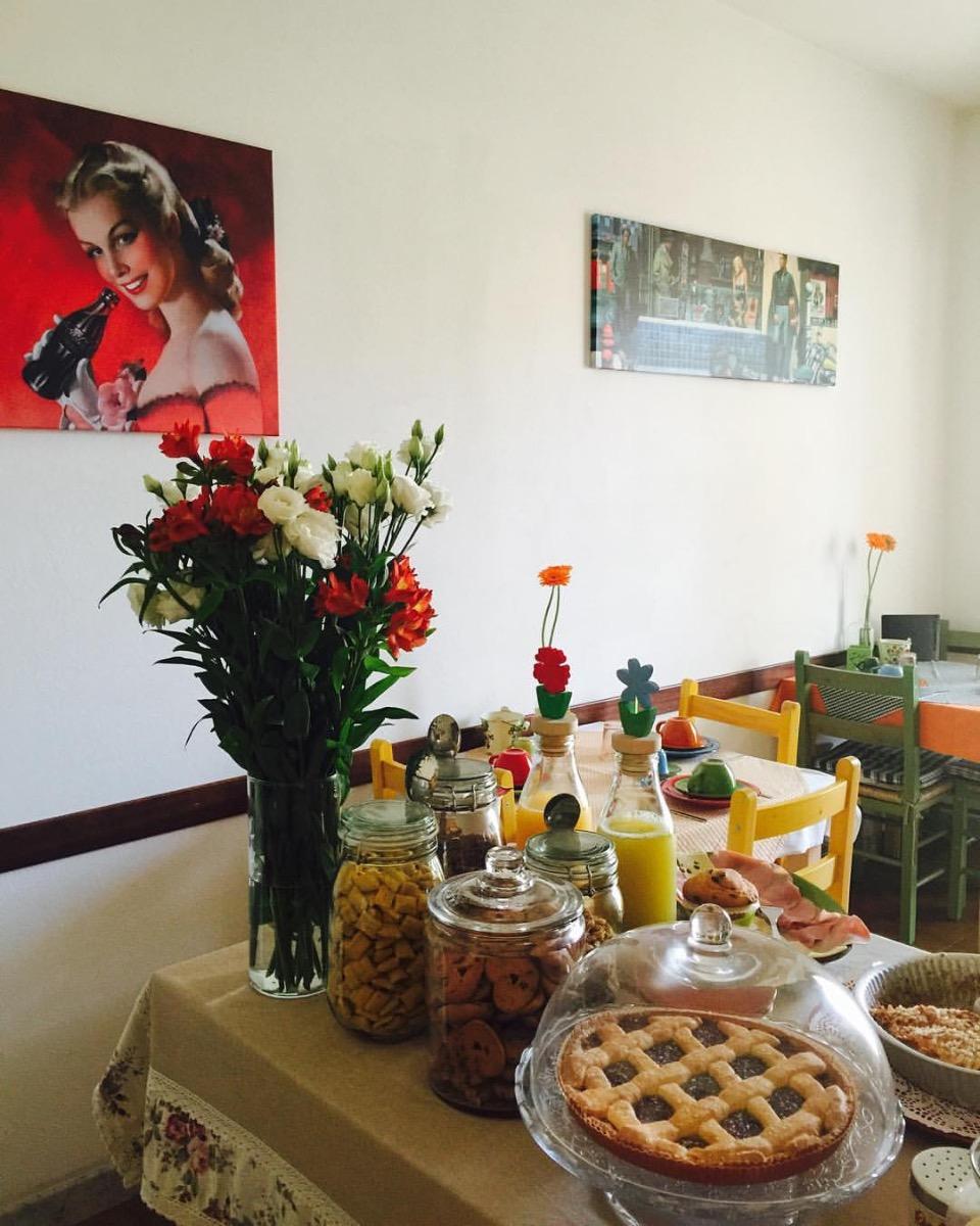 La colazione di B&B IL VIAGGIATORE