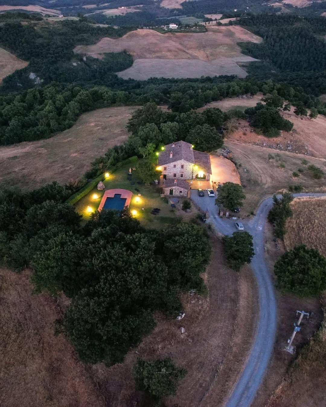 enchanting night panorama