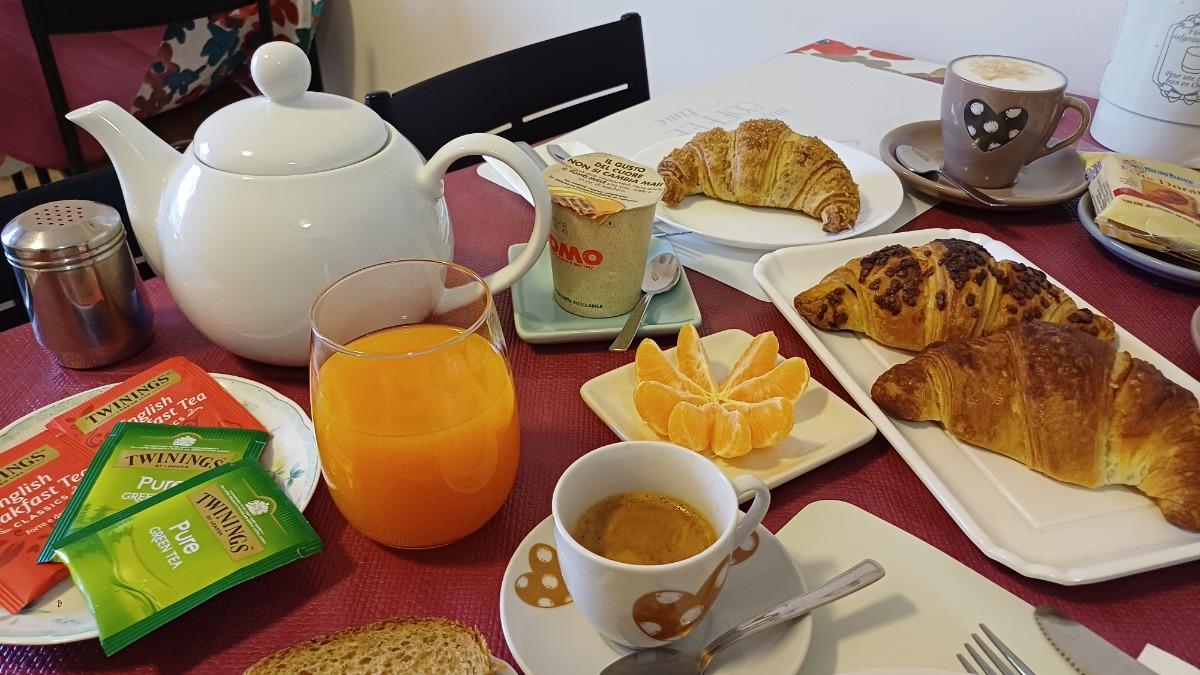 La colazione di B&B MONTÈ
