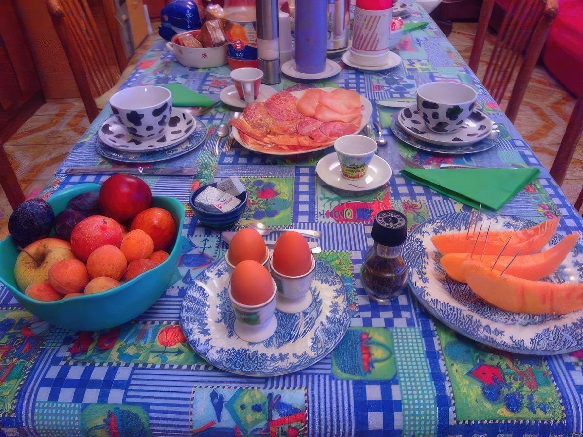La colazione di B&B VILLA LUISA