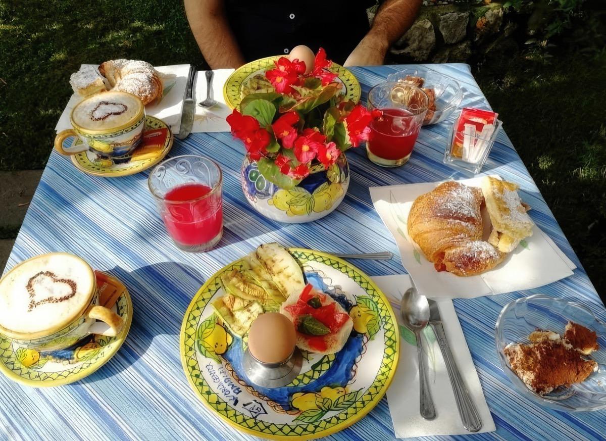 La colazione di WORLD CENTER B&B