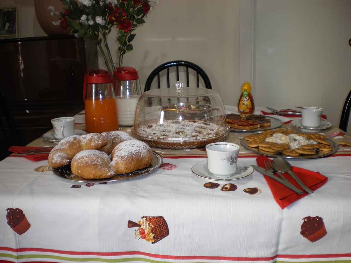 La colazione di B&B IL SOLE D'ARECHI