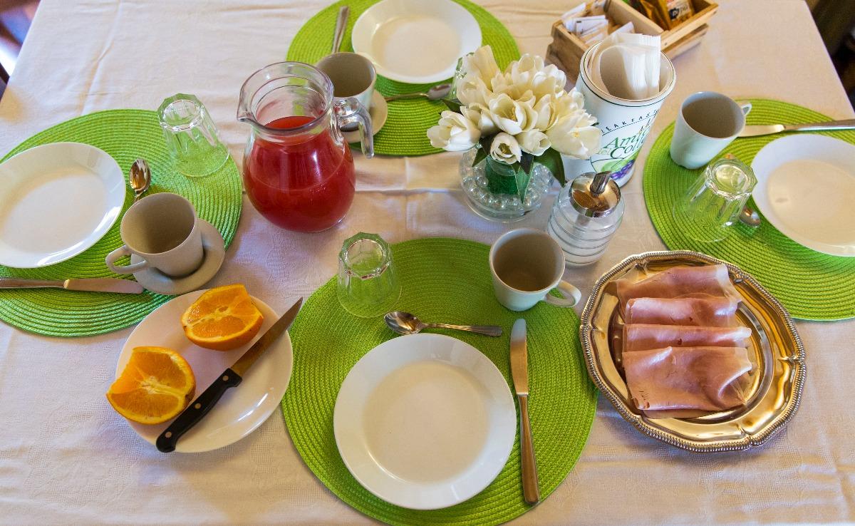 La colazione di B&B AMICI DEL COLLE
