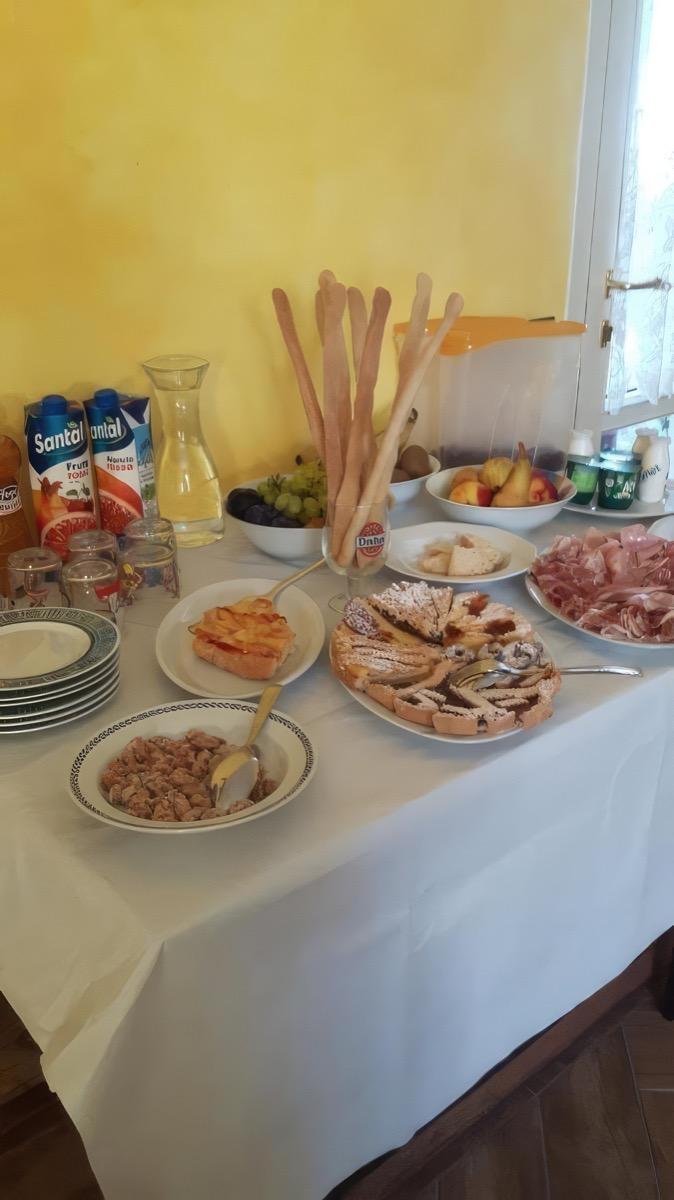 La colazione di B&B LE DUE ROCCHE