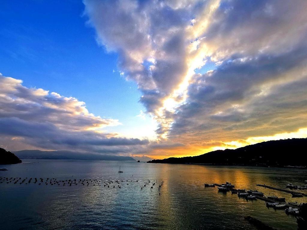 Mare visto dal giardino