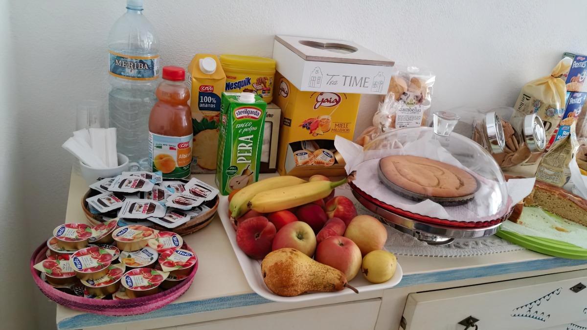 La colazione di B&B MARE ISOLE