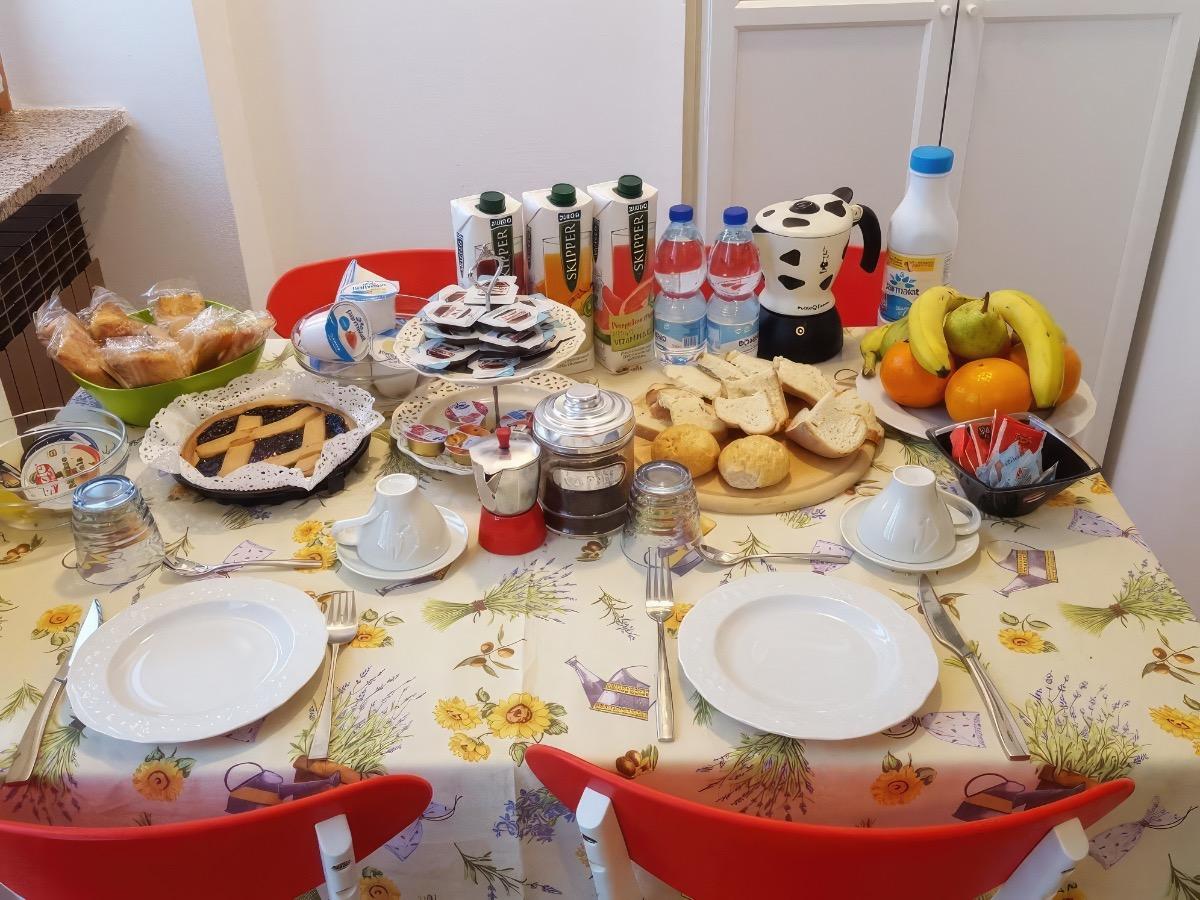 La colazione di B&B RUFHOUSE