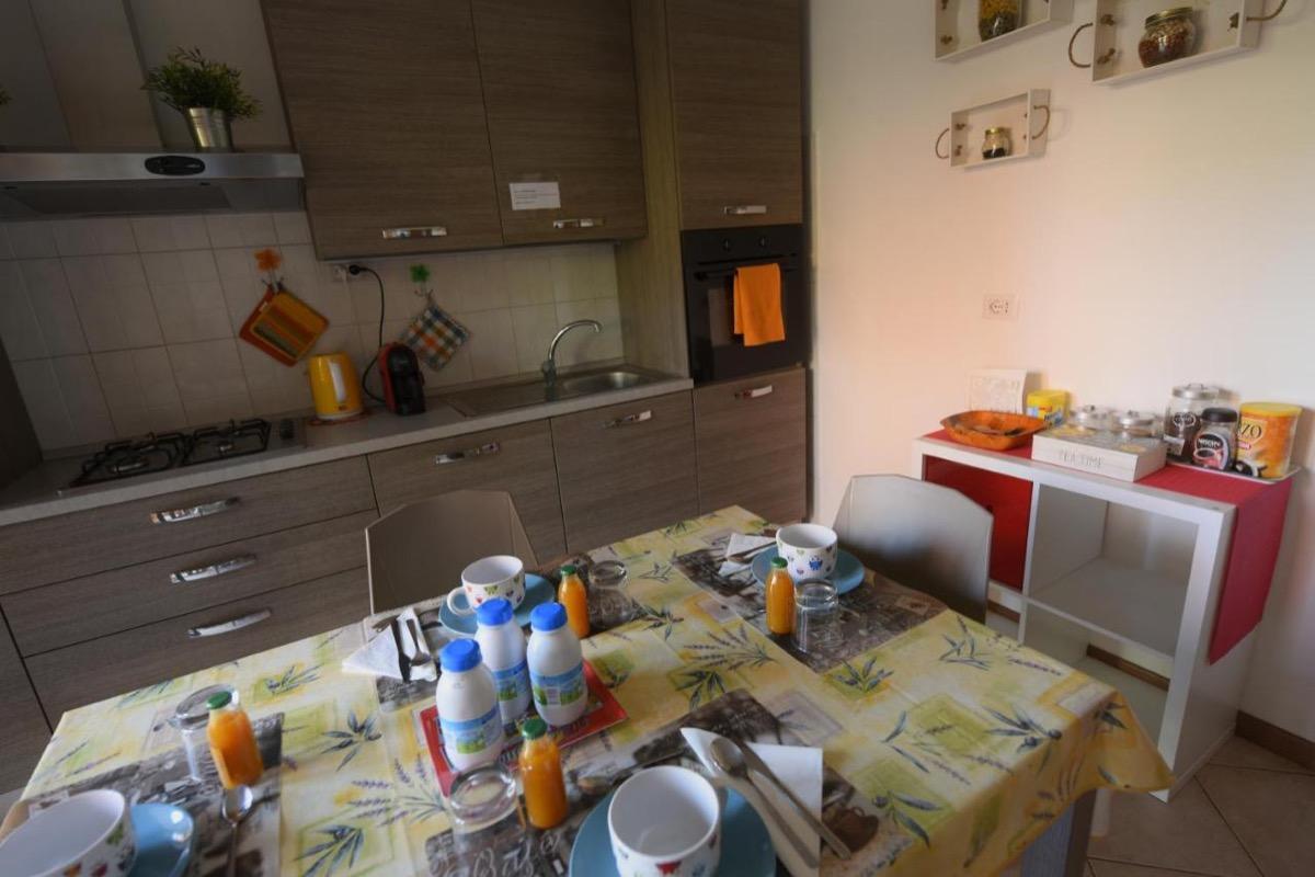 La colazione di B&B VILLA LODIGIANA