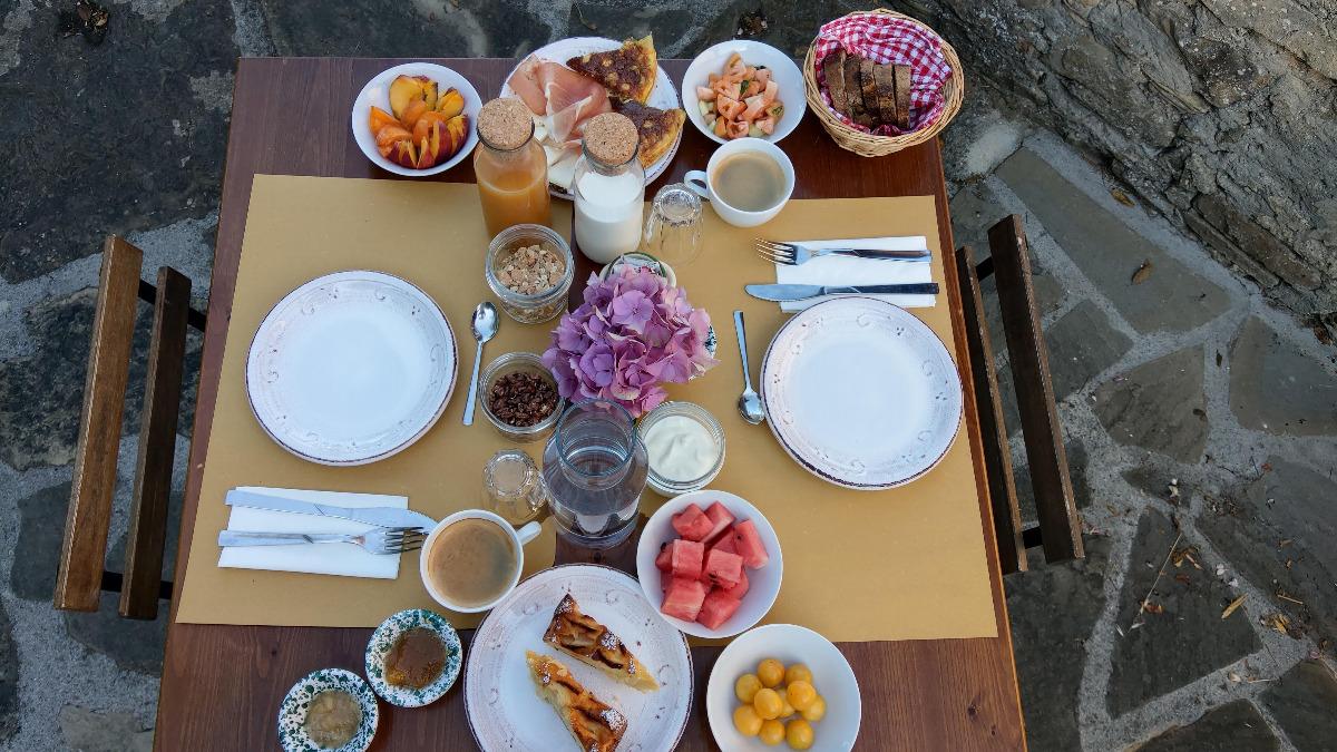 La colazione di AGRITURISMO LA FONTACCIA