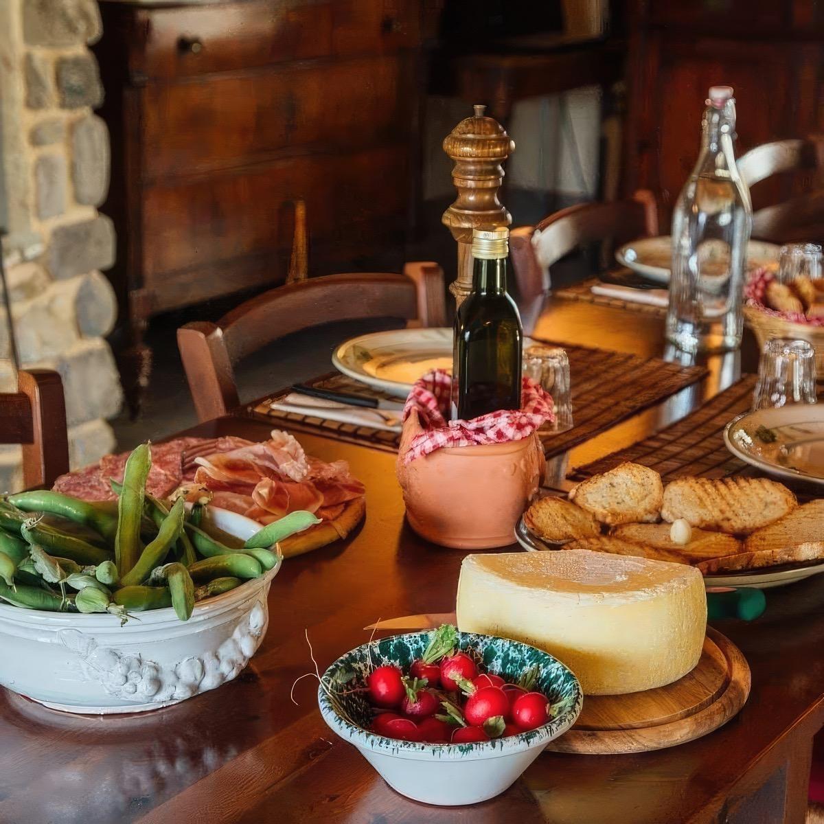 Il ristorante di AGRITURISMO LA FONTACCIA