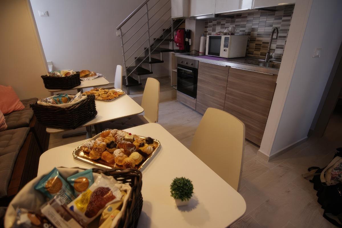 La colazione di ROSEMARY CHARMING ROOMS