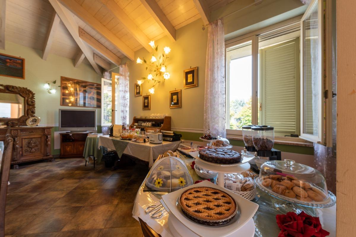 La colazione di VILLA MERY GUEST HOUSE