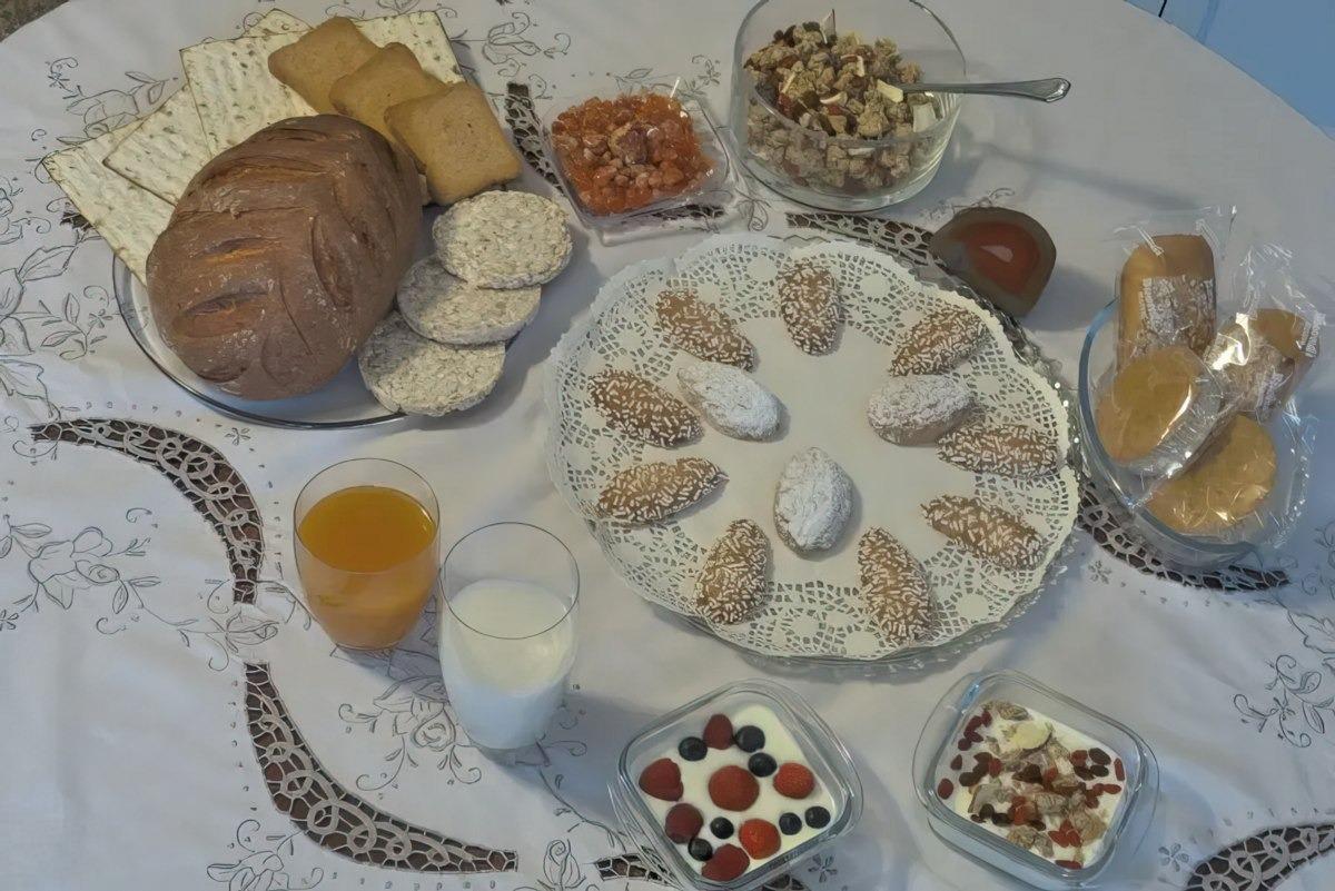 La colazione di B&B AMETISTA