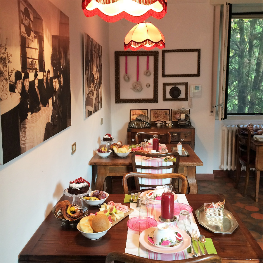 La colazione di B&B ATMOSFERA DI STAGIONE