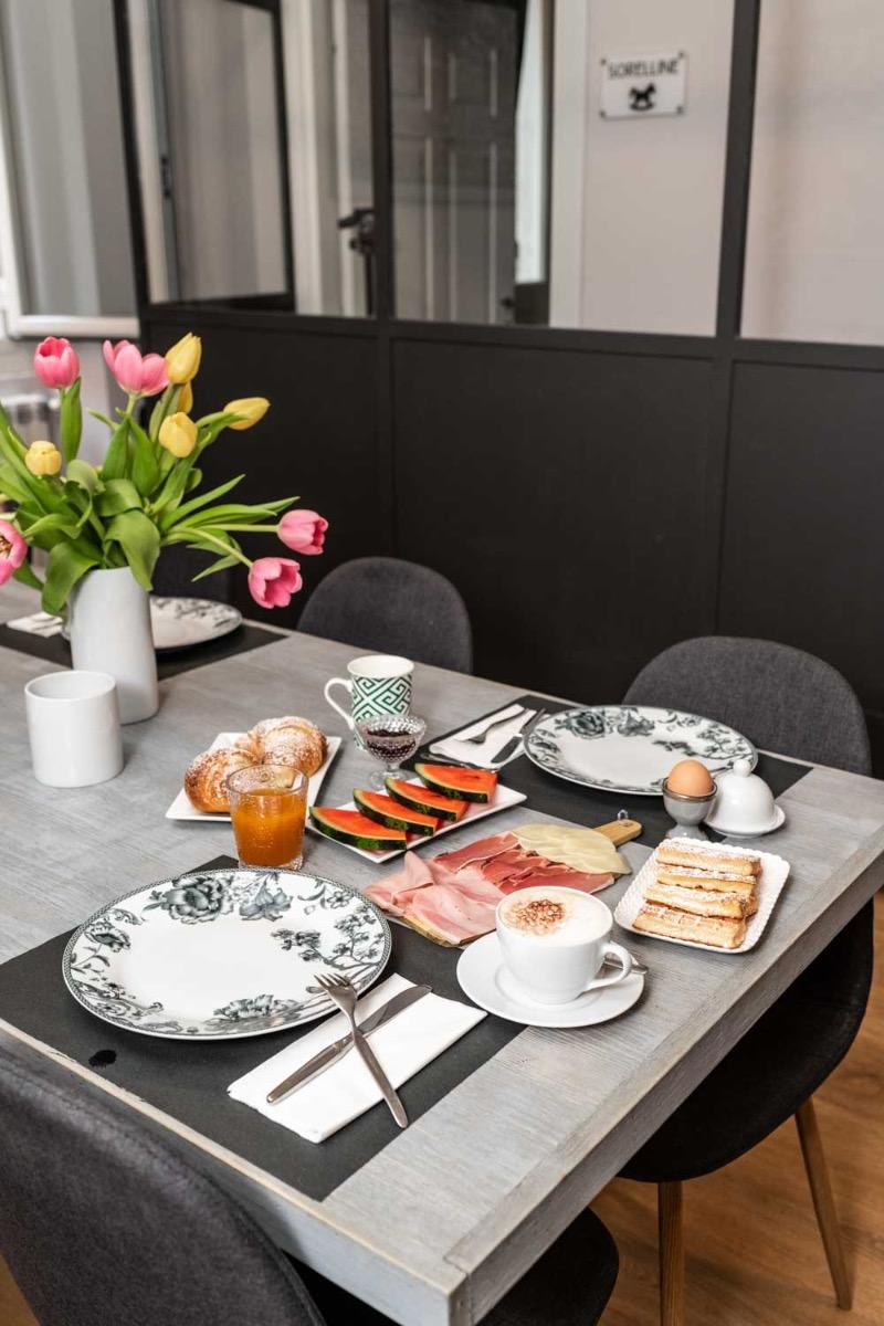 La colazione di LA PIAZZETTA ROOMS
