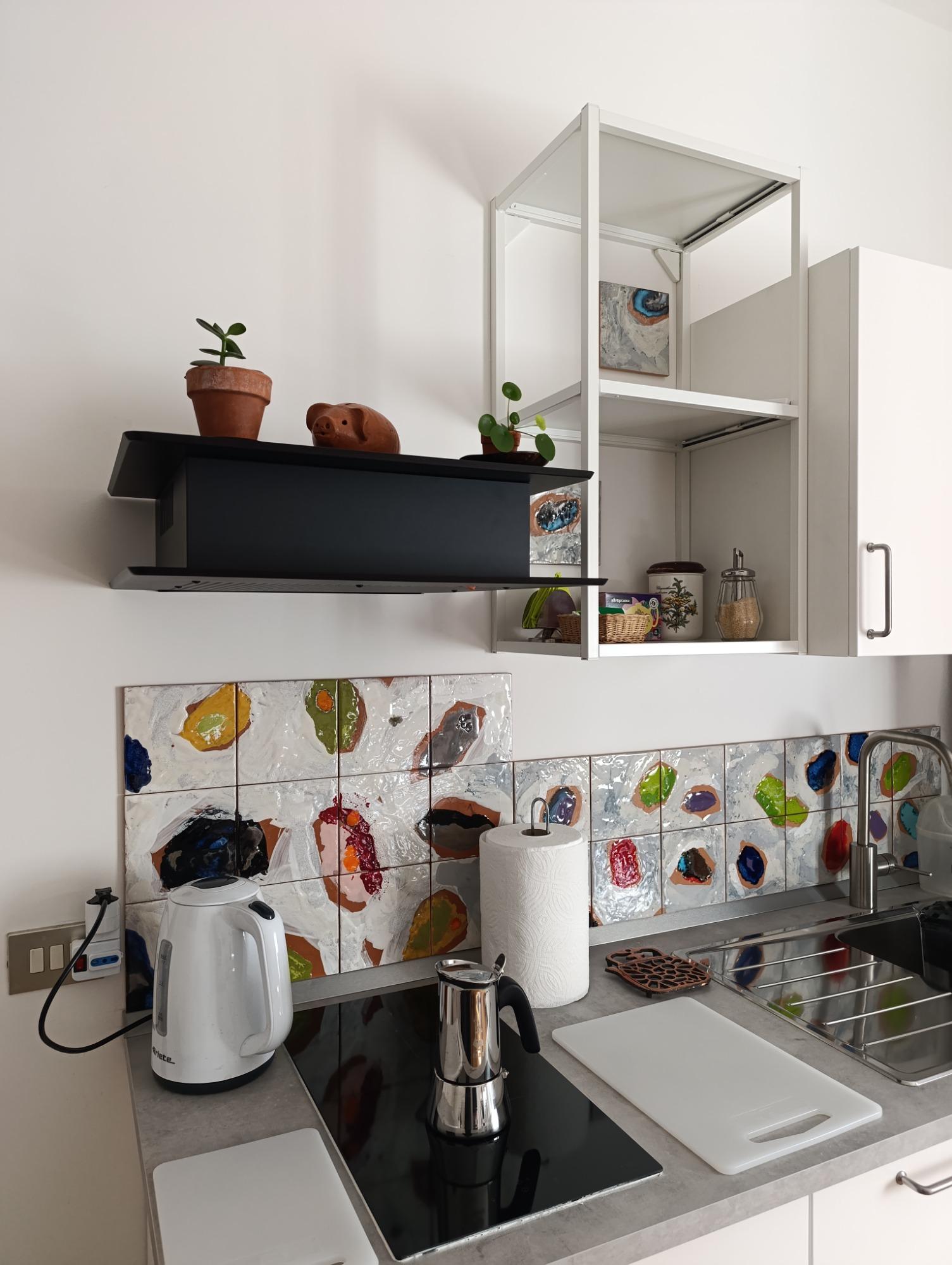 Soggiorno con cucina