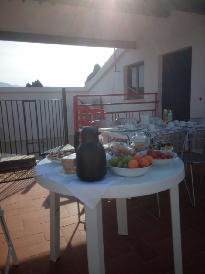 La colazione di ALLA TORRE CON VISTA