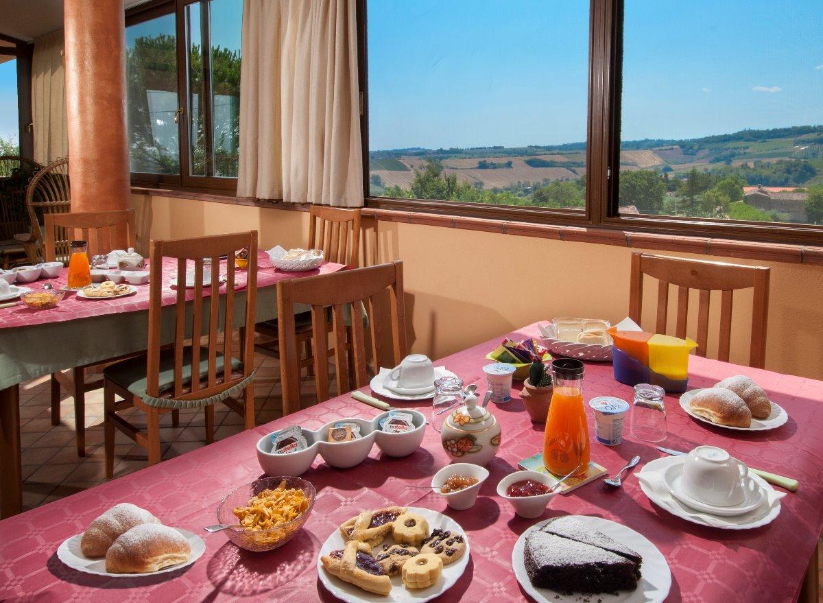 La colazione di B&B MARILENIA