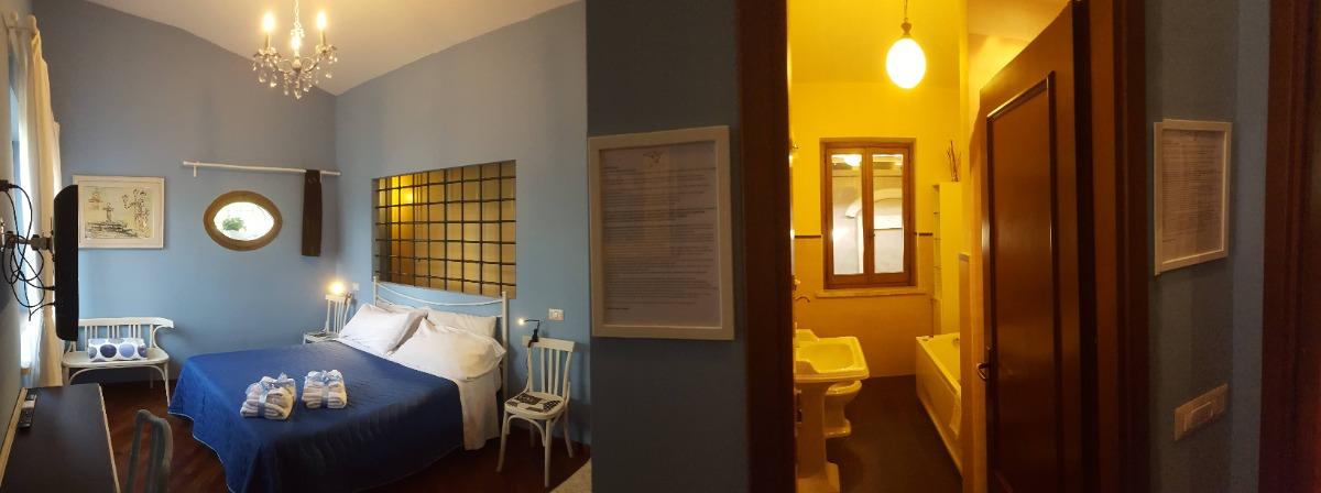 Camera glicine panoramica